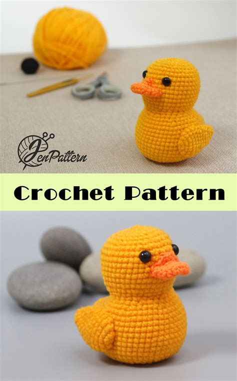 Learn how to make your own rubber duckies with these fun and easy patterns. . Rubber duck crochet pattern free